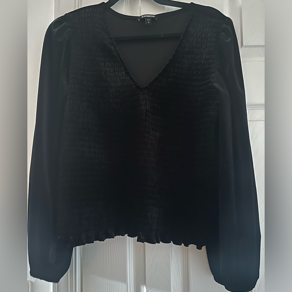 Express velvet Top L